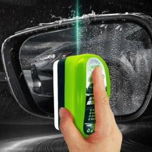 brosse de nettoyage d'éponge de verre de voiture, dissolvant de film d'huile de verre de voiture, agent de nettoyage de film d'huile de verre de pare brise avant intérieur d'automobile, nouveau