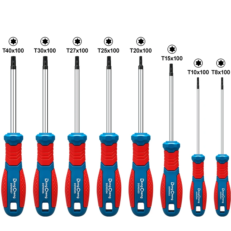 Embouts Torx T8 à T40 – AutOutilShop Les 8 embouts Torx du jeu, de T40 à T8, tige de 100 mm